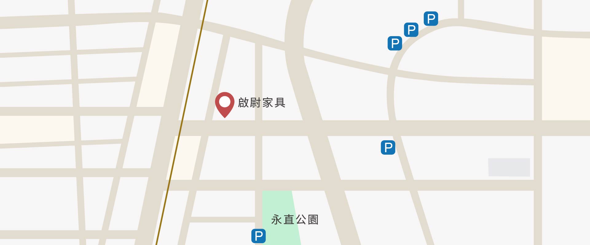 啟尉全屋設計 - 周邊地圖